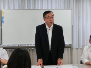 2013サミット組織委員会　田中要委員長