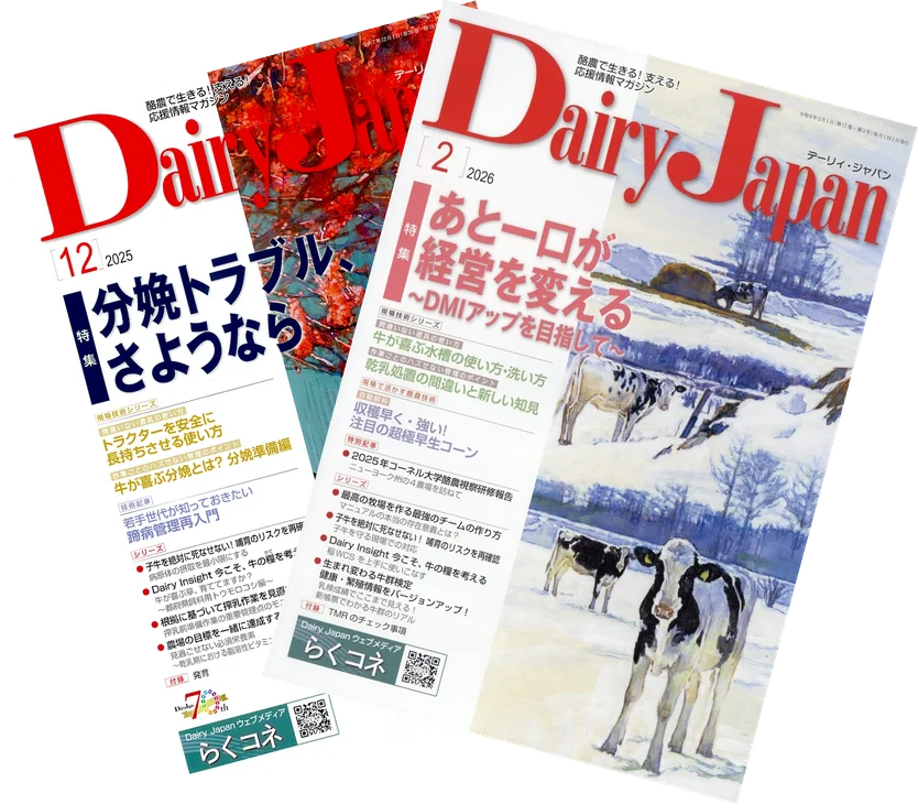 Dairy Japan 表紙